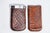 Brown Handsome English Antique Victorian Leather Sterling Silver Cigar Case Holder For Sale - Image 8 of 13