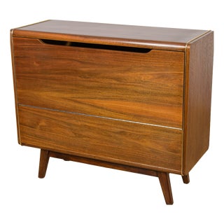 Mid-Century Model U391 Bar Cabinet by Bohumil Landsman for Jitona, Former Czechoslovakia, 1960s For Sale