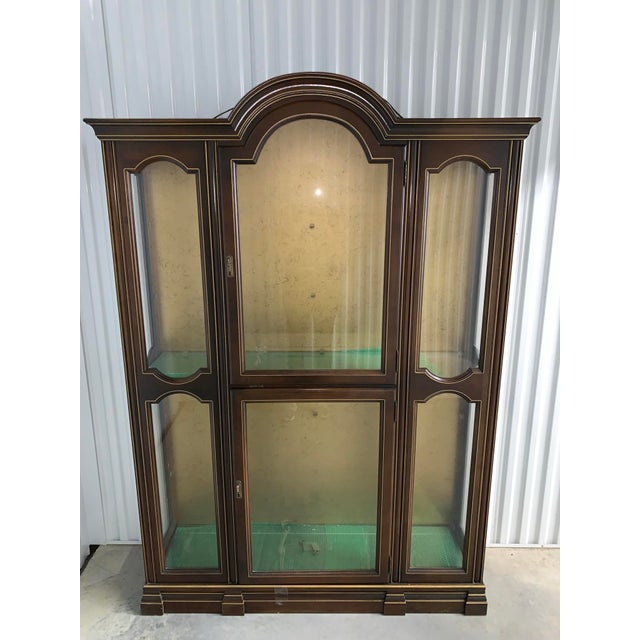 1960s Vintage Jasper Lighted Curio Chairish