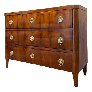 Biedermeier Chest of Drawers in Cherrywood For Sale