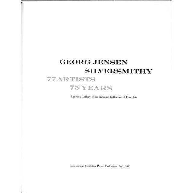Traditional "Georg Jensen Silversmithy: 77 Artists 75 Years" 1980 For Sale - Image 3 of 12