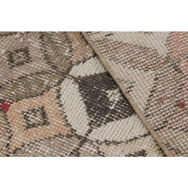 Textile Vintage Zeki Müren Art Deco Runner Rug With Geometric Pattern, From Rug & Kilim For Sale - Image 7 of 7