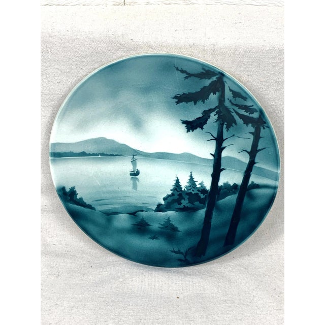 Figurative Vintage Petrus Regout & Co. Decorative Plate For Sale - Image 3 of 9