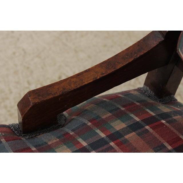 Pair of Antique Victorian Carved Side Chairs For Sale - Image 14 of 17