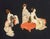 Japanese Figural Group Padded Silk Oshi-E Collage For Sale - Image 4 of 10