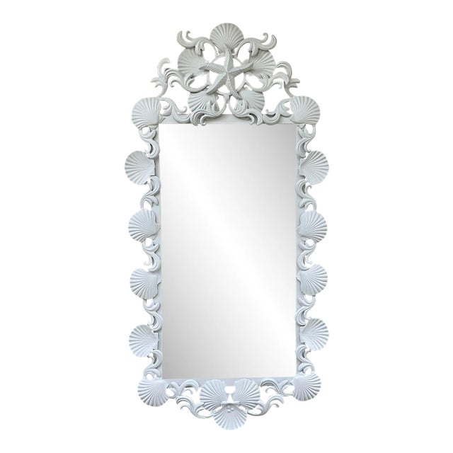 Sea Shell Iron Mirror For Sale