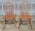 Set of 6 Mid 20th Century Sold Maple Bow Back Windsor Chairs For Sale - Image 9 of 12