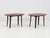 Ovalen Side Tables by Karl Malmsten for Åfors Möbelfabrik, Sweden, 1950s, Set of 2, in Very Good conditions. Designed 1950...