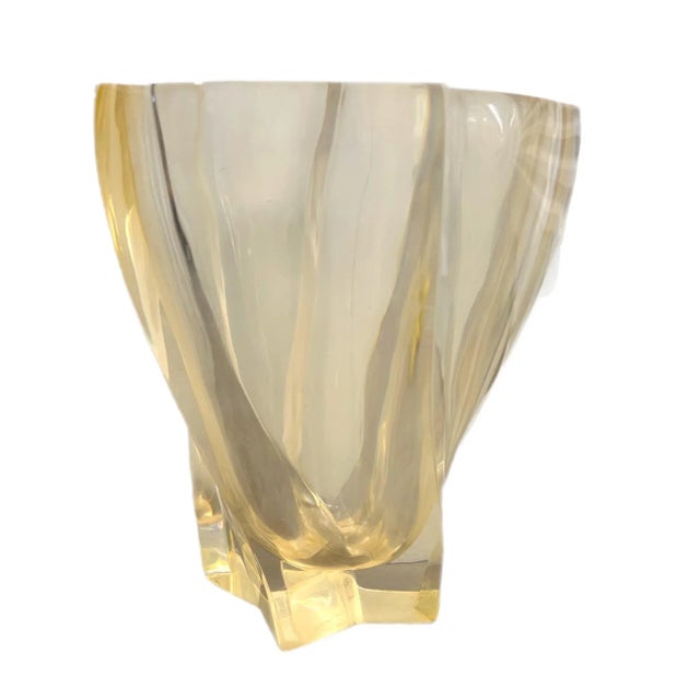 1970’s Lucite Vase or Wastebasket For Sale - Image 11 of 11