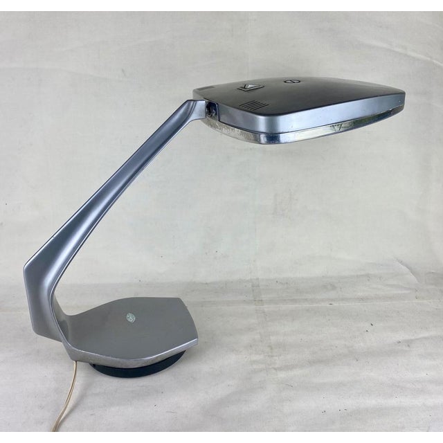 Gray Table Lamp from Gei, 1970s For Sale - Image 10 of 18