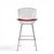 Mid 20th Century Harry Bertoia for Knoll Mid Century Chrome Bar Stools - Set of 6 For Sale - Image 5 of 15