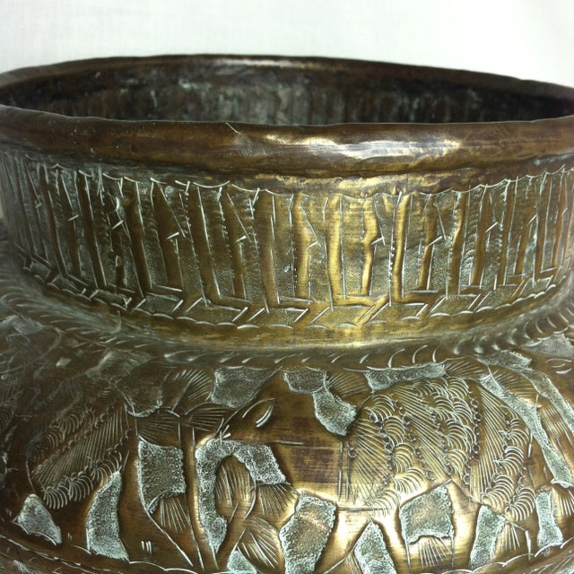 18th Century Antique English Brass Pot For Sale - Image 11 of 12