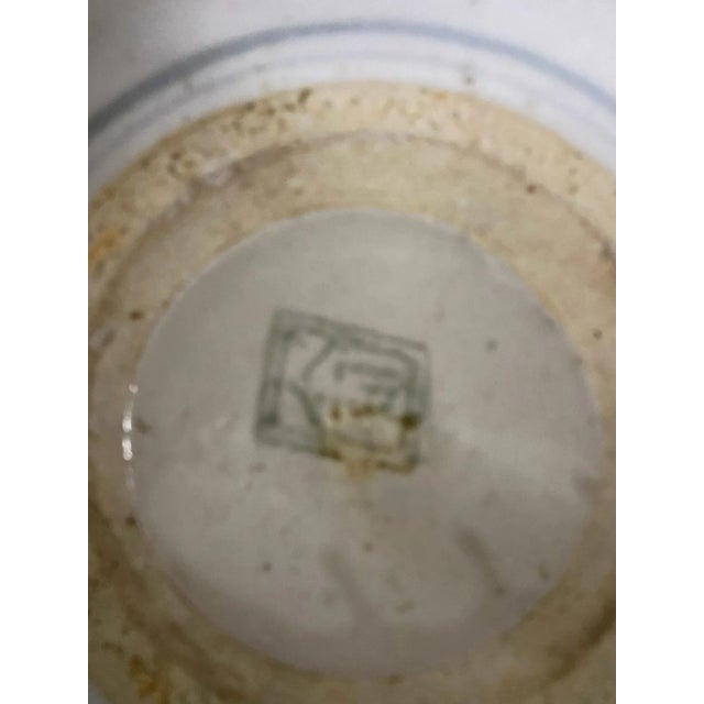 White Antique Qing Dynasty Blue and White Bowl For Sale - Image 8 of 11