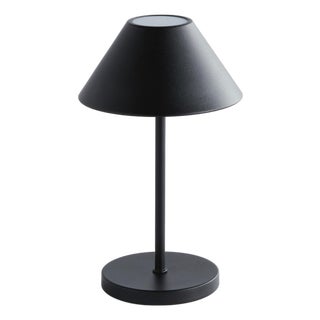 Alluna Cordless Led Lamp 10" - Black For Sale