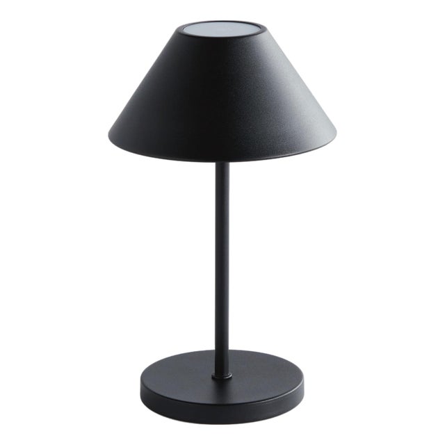Alluna Cordless Led Lamp 10" - Black For Sale
