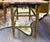 Early Mid Century Chinese Wood Table With Bamboo Wood Base For Sale - Image 4 of 14