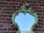Mint 1940 French Louis XVI Green Gold Wall Mirror - 1 Pc For Sale - Image 8 of 12