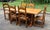 Vintage French Country Trestle Dining Table For Sale - Image 12 of 12