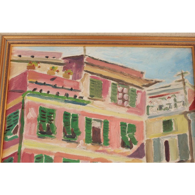 Minori, 1960s, Oil on Canvas, Framed For Sale - Image 3 of 8