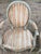 Off-white French 19th Century Louis XVI Painted Walnut Arm Chairs - Set of 2 For Sale - Image 8 of 12