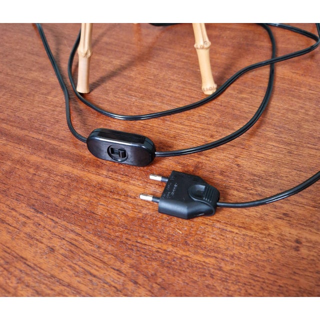 Vintage Tripod Rope Table Lamp, 1960s For Sale - Image 10 of 13