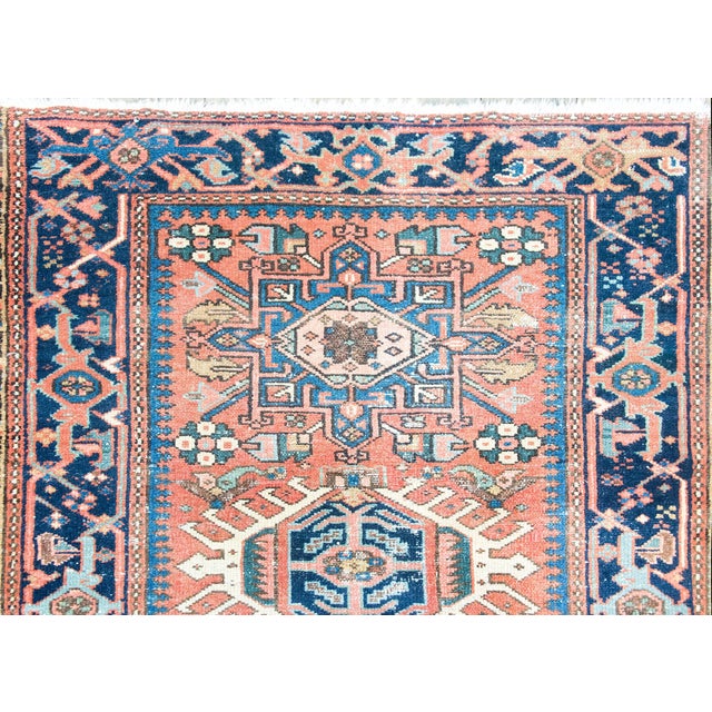 1920s Early 20th Century Persian Heriz Rug For Sale - Image 5 of 16