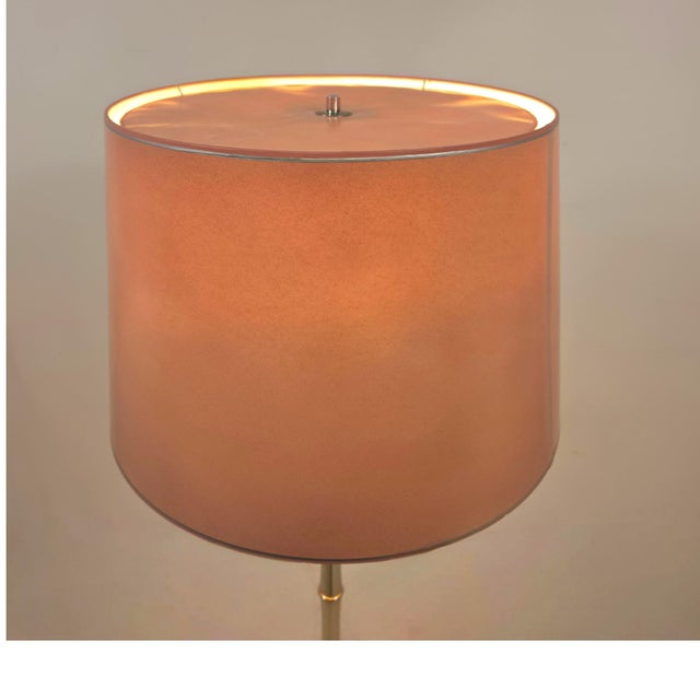 Mid-Century Modern Vintage ML1F Bamboo Floor Light in Chrome by Ingo Maurer for Design M, 1960s For Sale - Image 3 of 7