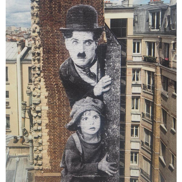 JR, Hommage à Charlie Chaplin, Lithograph For Sale - Image 4 of 8