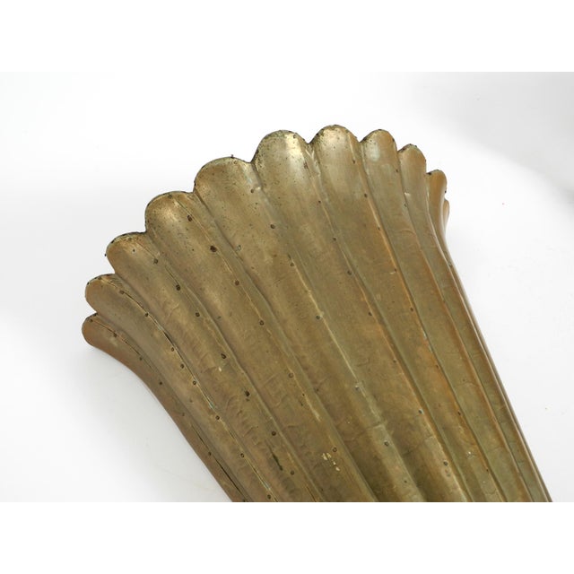 Wall Lamps Made of Wood with Aluminum Cladding, 1950s, Set of 2 For Sale - Image 12 of 18