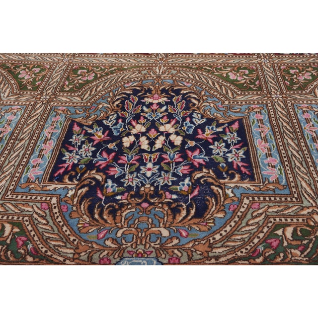 Mid 20th Century Vintage Persian Lavar Kerman Rug, 11'03 X 16'11 For Sale - Image 5 of 10