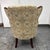 Late 20th Century Tufted Channel Wingback Arm Chair For Sale - Image 5 of 12