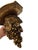Mid 20th Century Vintage Carved Wood Vineyard Grapevine Motif Gilded Wall Shelf For Sale - Image 5 of 10