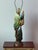 Majolica Style Botanical Table Lamp For Sale - Image 11 of 13