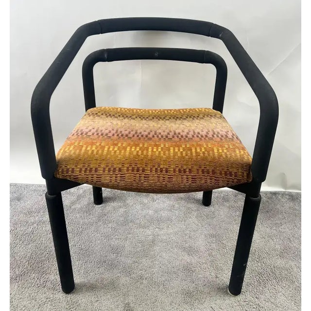 Brown Brian Kane Rubber Chair for Metropolitan Furniture / Steelcase 1980's , a Pair For Sale - Image 8 of 14
