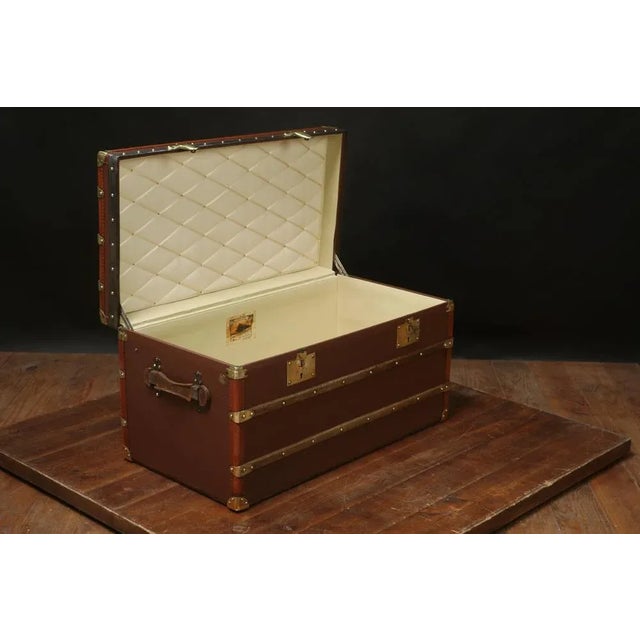 Wood Moynat Mail Brunette Box For Sale - Image 7 of 9