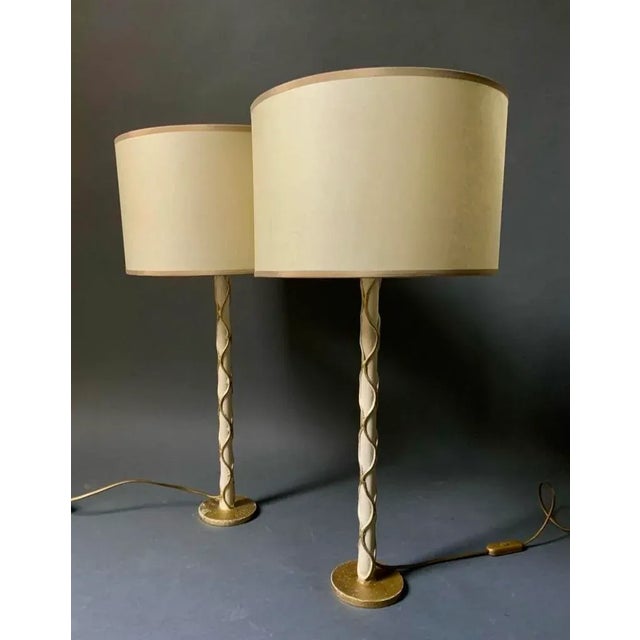 French Table Lamp, Set of 2 For Sale - Image 11 of 11