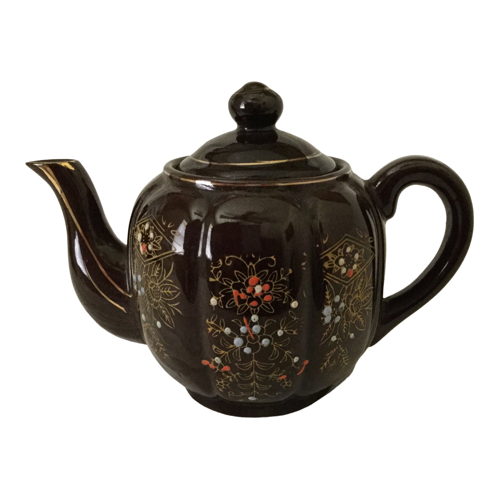 1940s Vintage Japanese Moriage Teapot Chairish
