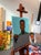 Emmanuel Akolo The Silent Guard 2, 2026 Oil on canvas 24 × 48 × 1 in | 61 × 121.9 × 2.5 cm Unique work Includes a...