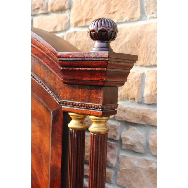 Drexel Heritage Mahogany King-Size Bed From the Nine Elms Collection For Sale - Image 6 of 18