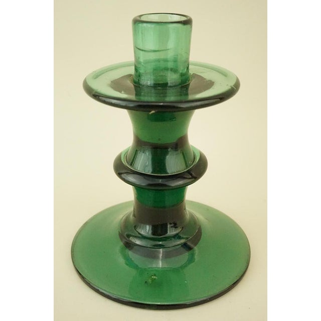 Vintage Glassworks Candleholder by Enrico Taddei, 1940s For Sale - Image 9 of 18
