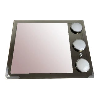 Italian Wolf Bath Mirror, 1970s For Sale