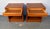 Mid 20th Century Danish Modern Teak Nightstands, A Pair For Sale - Image 9 of 14
