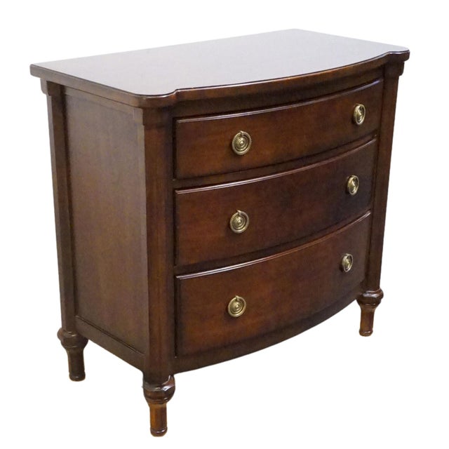 Bernhardt Bernhardt Furniture Martha Stewart Collection Solid Cherry Traditional Style 35" Nightstand 102-229 For Sale - Image 4 of 13