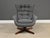 Mid-Century Modern 1960s Selig Egg Swivel Lounge Chair For Sale - Image 3 of 9