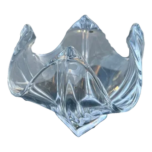 Cofrac Art Verrier France Large Glass Statement Centerpiece Bowl