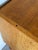 Wood Oak Dresser With 3 Drawers and Black Handles Danish Mid-Century Modern 1960s For Sale - Image 7 of 12