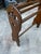Brown 1970s Country Core Hearts Design Wooden Rustic Blanket Rack For Sale - Image 8 of 12