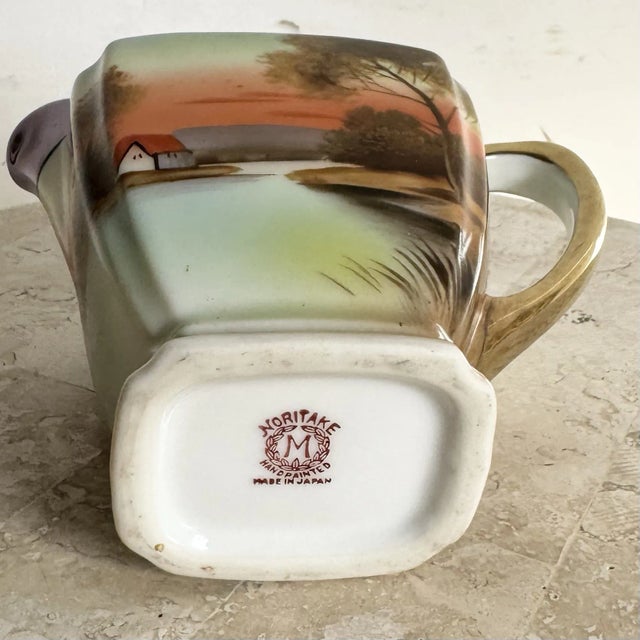Ceramic Vintage Japanese Noritake Porcelain Creamer For Sale - Image 7 of 7