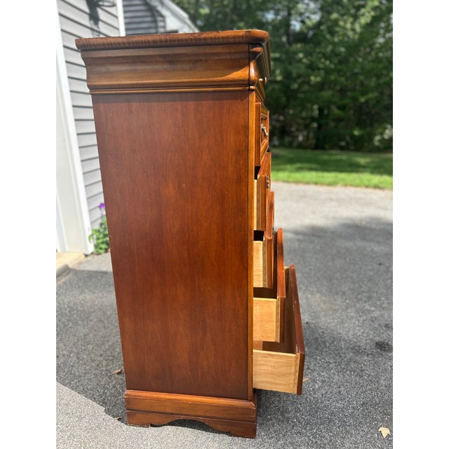 1990s Vintage 1990's Lexington Furniture Chest of Drawers For Sale - Image 5 of 10