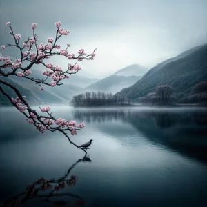 Cherry Blossom 1 Original Landscape Photograph by Michael Filonow